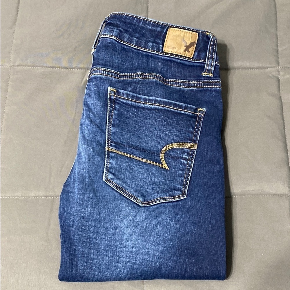 American Eagle 🦅 Hi-Rise jeggings. Size 2 extra long